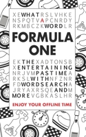 What A Word - Formula One: The entertaining pastime with Wordsearch and more B08995JQMQ Book Cover