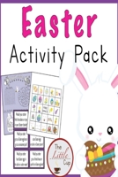 Easter activity pack: Easter Egg Rabbit Banner for Easter Decorations size 6*9 100 pages B08R9SSPYR Book Cover