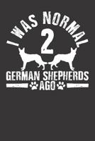 Notebook: Dot Grid Dotted 6x9 120 Pages German Shepherd Dog Animal Lover Funny Gift 1082005940 Book Cover