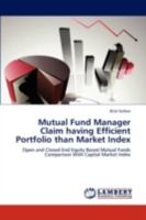 Mutual Fund Manager Claim Having Efficient Portfolio Than Market Index 3659295434 Book Cover