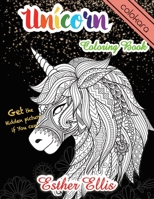 Unicorn Coloring Book: Adult Coloring Book with Beautiful Unicorn Designs for Relaxation 1790858925 Book Cover