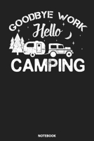 Notebook: Funny Weekend Camping 5th Wheel RV Vacation 1089417454 Book Cover