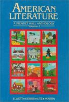 American Literature: A Prentice Hall Anthology, Volume 2 0130272698 Book Cover