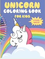Unicorn Coloring Book For Kids 3 Years and Up: 40 Big, Simple and Fun Designs For Girls Age 3 Years Old B08HS84THC Book Cover