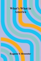 What'S What In America 9367241968 Book Cover