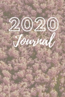 2020 Journal Floral Flowers, Blank Lined Book for Thoughts, Ideas, and a Diary 1671307895 Book Cover