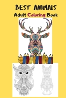 Animals: an adults Coloring Book with Lions, wolf, fox, Cats, and Many More! best quality B084DFYL41 Book Cover