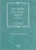 Legal Drafting, Process, Techniques, and Exercises (American Casebook) 0314146059 Book Cover