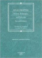 Legal Drafting, Process, Techniques, and Exercises (American Casebook) 0314184406 Book Cover