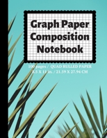 Graph Paper Composition Notebook: Grid Paper Notebook, Quad Ruled, 100 Sheets (Large, 8.5 x 11) 1089366035 Book Cover