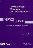 Info-line : Evaluating Trainer Effectiveness 1562862693 Book Cover