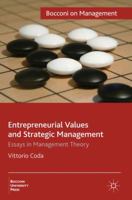 Entrepreneurial Values and Strategic Management: Essays in Management Theory 0230250165 Book Cover