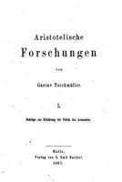Aristotelische Forschungen - I 1530982502 Book Cover