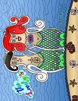 The Lovely's: A Wonderfully, Whimsical New Adult Coloring Book Adventure 1979151091 Book Cover