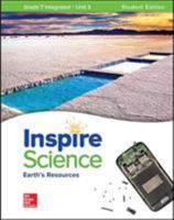 Inspire Science: Integrated G7 Write-In Student Edition Unit 3 0076874575 Book Cover