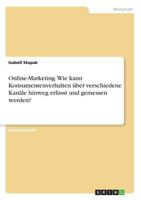 Online-Marketing. Wie kann Konsumentenverhalten über verschiedene Kanäle hinweg erfasst und gemessen werden? 3668805237 Book Cover