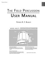 The Field Percussion User Manual B09VHCLCGG Book Cover