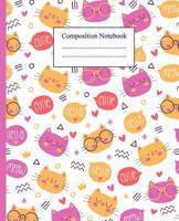 Composition notebook: Composition Notebook 7.5*9.25 in. 110 pages. wide ruled. 1083028030 Book Cover