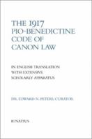 1917 Pio-Benedictine Code of Canon Law 0898708311 Book Cover