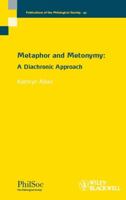 Metaphor and Metonymy 140519085X Book Cover