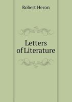 Letters of Literature 5519055734 Book Cover