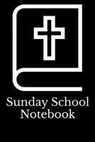 Sunday School Notebook: 100 Bible Study Worksheets for Notetaking and Reflection 1070617202 Book Cover