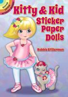 Kitty  Kid Sticker Paper Dolls 0486784614 Book Cover