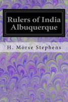 Rulers of India Albuquerque 9357935134 Book Cover