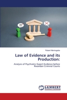Law of Evidence and its Production 6205508141 Book Cover