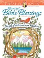 Creative Haven Beautiful Bible Blessings Coloring Book 0486845575 Book Cover