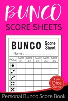 Bunco Score Sheets: Bunco Score Sheets With MINI Bunco | Pads, Cards, Game Kit, Party Supplies, Dice Game, Gift | Vol.4 B083XT13J8 Book Cover