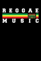 Reggae Music: Gift idea for reggae lovers and jamaican music addicts. 6 x 9 inches - 100 pages 1670676455 Book Cover