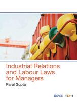 Industrial Relations and Labour Laws for Managers 9353281830 Book Cover