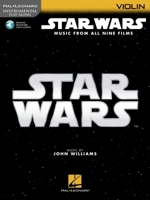 Star Wars - Instrumental Play-Along for Violin: Music from All Nine Films 1705107168 Book Cover