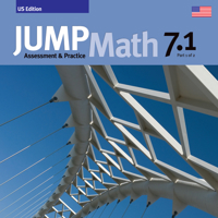 JUMP Math AP Book 7.1: US Edition 1927457475 Book Cover