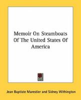 Memoir On Steamboats Of The United States Of America 1428657622 Book Cover