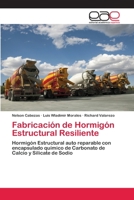 Fabricación de Hormigón Estructural Resiliente: Hormigón Estructural auto reparable con encapsulado químico de Carbonato de Calcio y Silicate de Sodio 6200385572 Book Cover