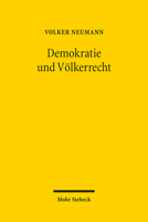 Demokratie Und Volkerrecht 3161625722 Book Cover