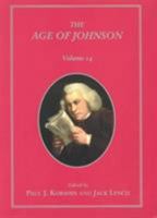 The Age of Johnson. Volume 14 0404627641 Book Cover