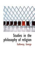 Studies in the Philosophy of Religion 1164920715 Book Cover