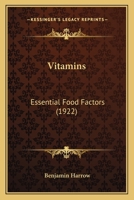 Vitamines, Essential Food Factors: Essential Food Factors 1014657903 Book Cover