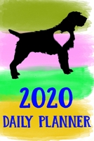 2020 Daily Planner: Wirehaired Pointing Griffon 2020 Daily Planner Calendar Schedule Organizer Appointment Journal Notebook For Wirehaired Pointing Griffon Dog Puppy Owners Lovers 1710123842 Book Cover