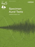 Specimen Aural Tests Grades 4 5 with 2 CDs 184849257X Book Cover