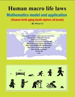 “Human macro life laws mathematics model and application”: 138770804X Book Cover