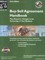 Buy-Sell Agreement Handbook: Plan Ahead for Changes in the Ownership of Your Business 0873379268 Book Cover