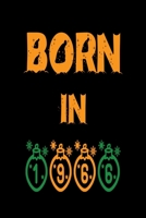 Born in 1966 Notebook Gift: Lined notebook/ journal, 140 pages, 6x9, soft cover, Matte Finish 1674836554 Book Cover