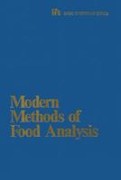 Modern Methods of Food Analysis (Ellis Horwood Series in Food Science & Technology) 9401173818 Book Cover