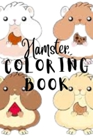 Hamster Coloring Book B0BHL5X9FJ Book Cover