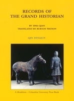 Records of the Grand Historian 0231081693 Book Cover