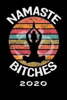 Terminkalender 2020: Yoga Terminkalender und Tagesplaner ca DIN A5 farbig | 376 Seiten | 1 Seite pro Tag | Meditation | Namaste (German Edition) 1674560427 Book Cover